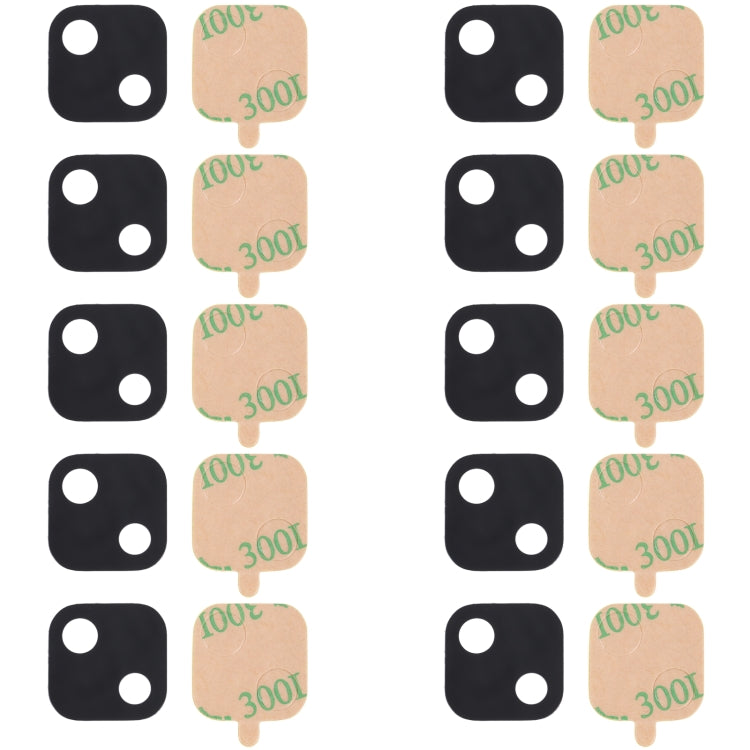 Pour Google Pixel 4a 4G 10 PCS Objectif de caméra arrière