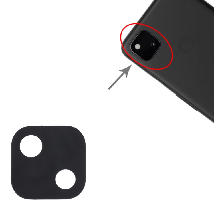 Pour Google Pixel 4a 4G 10 PCS Objectif de caméra arrière