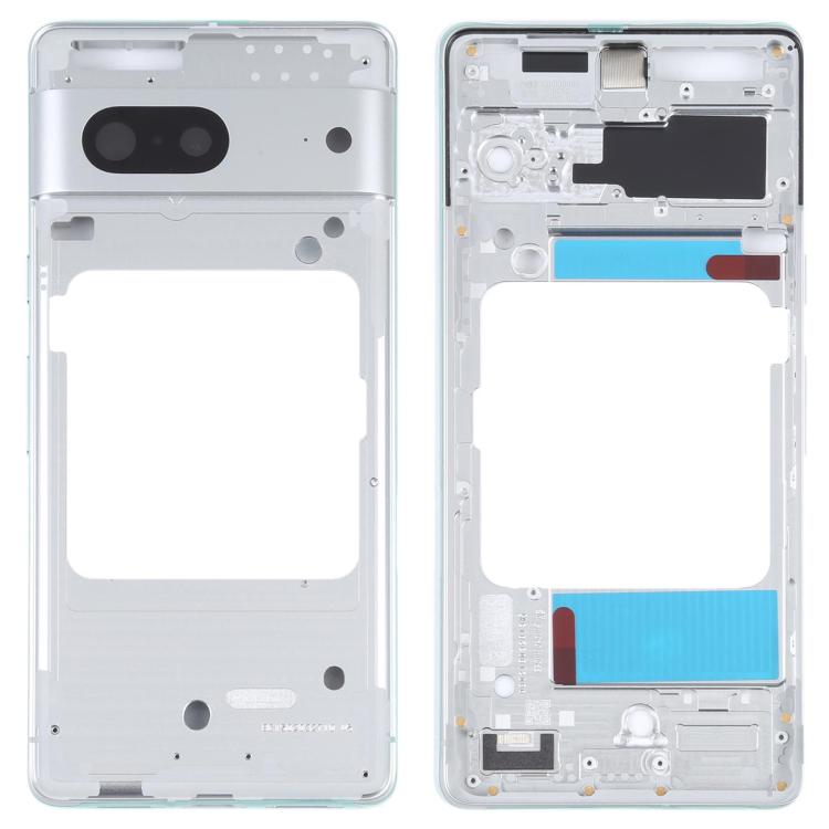 Pour Google Pixel 7, boîtier avant, cadre LCD, plaque de lunette, For Google Pixel 7 (Silver), For Google Pixel 7
