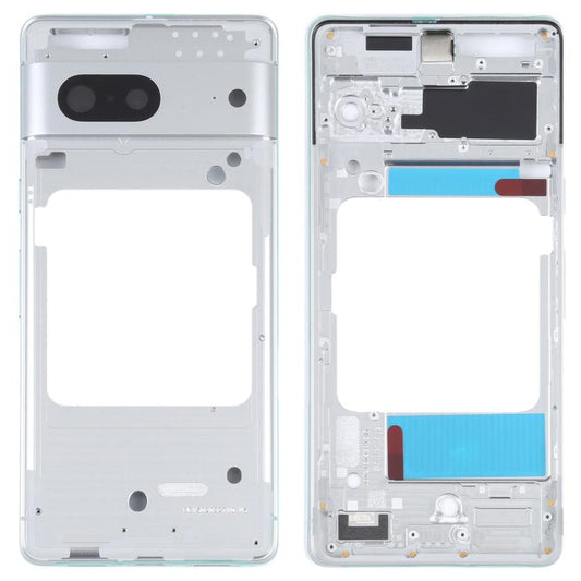 Pour Google Pixel 7, boîtier avant, cadre LCD, plaque de lunette, For Google Pixel 7 (Silver), For Google Pixel 7