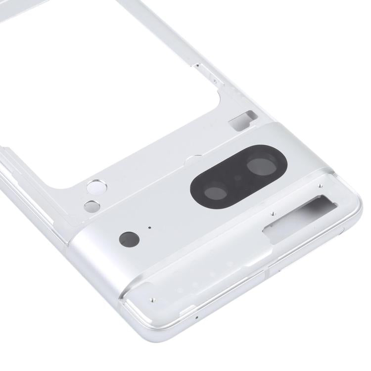 Pour Google Pixel 7, boîtier avant, cadre LCD, plaque de lunette, For Google Pixel 7 (Silver), For Google Pixel 7