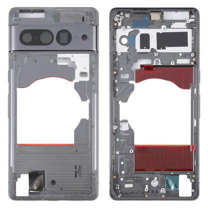 Pour Google Pixel 7, boîtier avant, cadre LCD, plaque de lunette