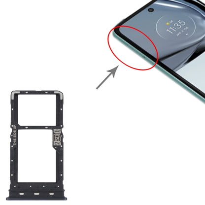 Pour Motorola Moto G62 5G / Moto G62 Inde Plateau de carte SIM + Plateau de carte SIM / Micro SD