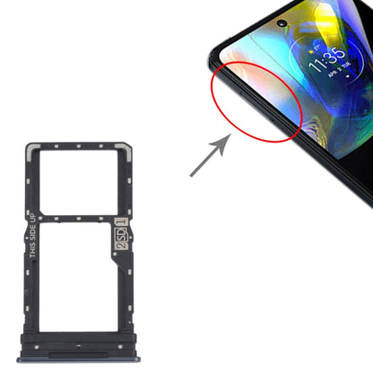 Pour Motorola Moto G82 5G Plateau de carte SIM + Plateau de carte SIM / Micro SD