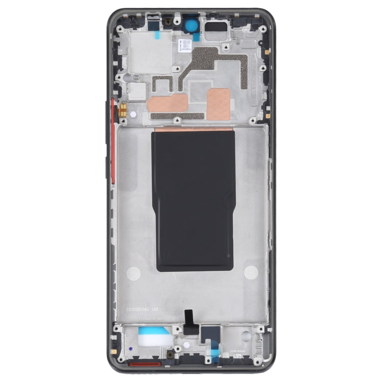Pour Xiaomi Redmi K50 Ultra / 12T / 12T Pro boîtier avant d'origine cadre LCD plaque de lunette