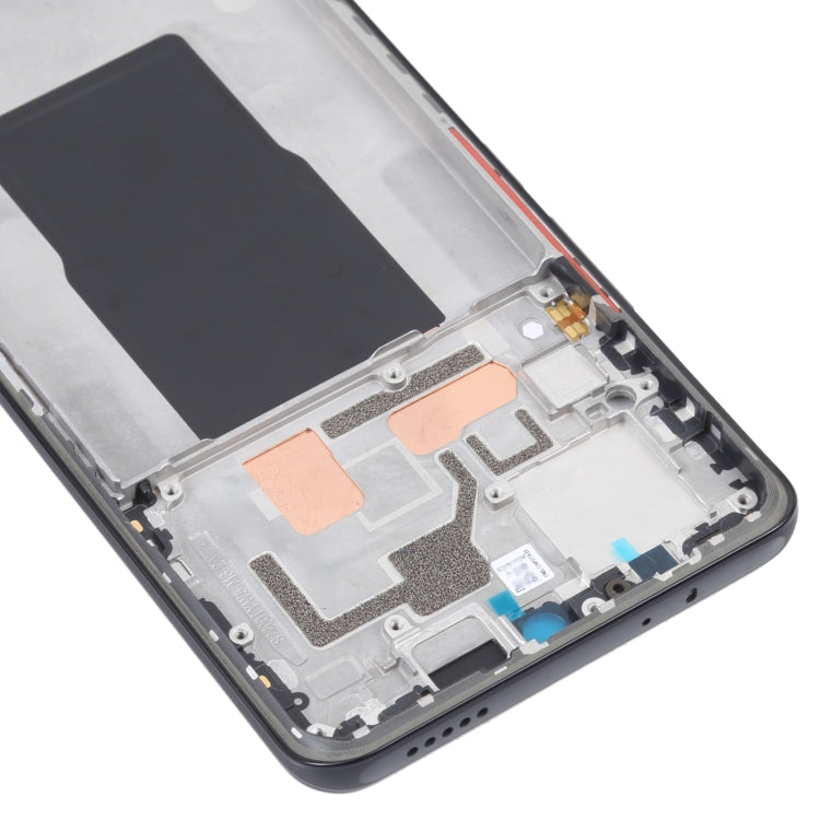 Pour Xiaomi Redmi K50 Ultra / 12T / 12T Pro boîtier avant d'origine cadre LCD plaque de lunette