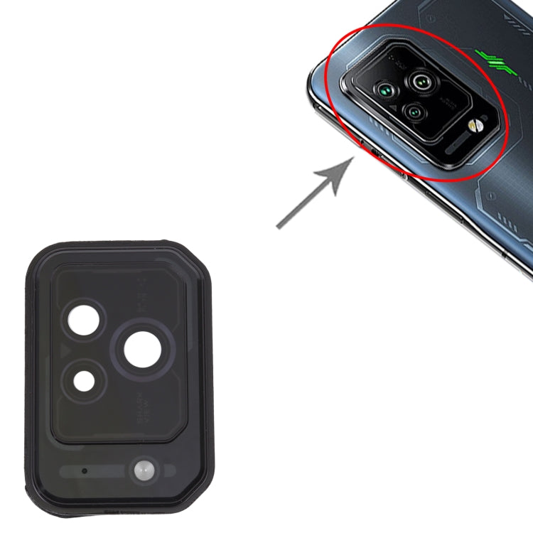 Pour Xiaomi Black Shark 5 Pro / Black Shark 5 Couvercle d'objectif de caméra