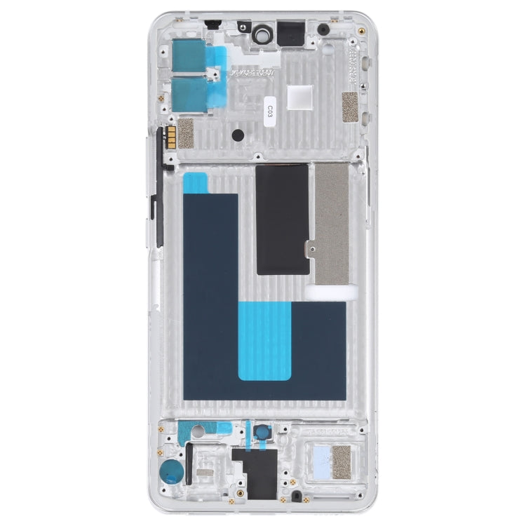 Plaque de lunette de cadre central pour ZTE Axon 30 Pro 5G A2022