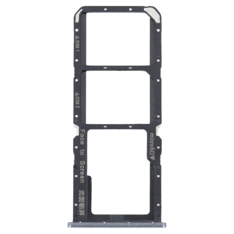 Pour OPPO A73 4G / F17 / A93 4G / A73 5G Plateau de carte SIM + Plateau de carte SIM + Plateau de carte Micro SD