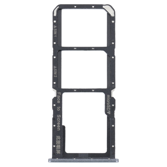 Pour OPPO A73 4G / F17 / A93 4G / A73 5G Plateau de carte SIM + Plateau de carte SIM + Plateau de carte Micro SD