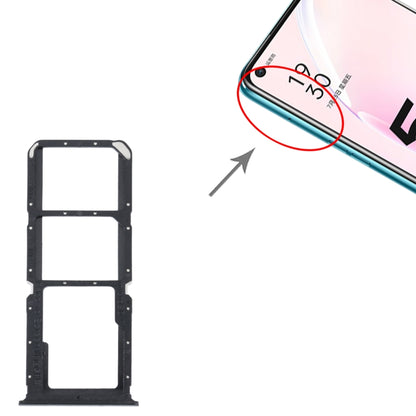 Pour OPPO A93s 5G Plateau de carte SIM + Plateau de carte SIM + Plateau de carte Micro SD