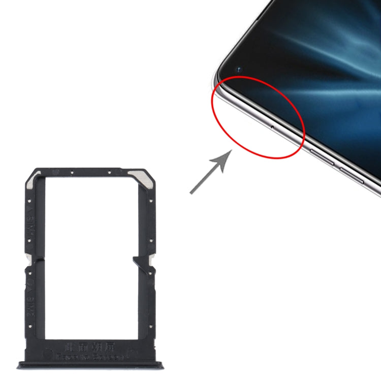 Pour plateau de carte SIM OPPO K9 + plateau de carte SIM