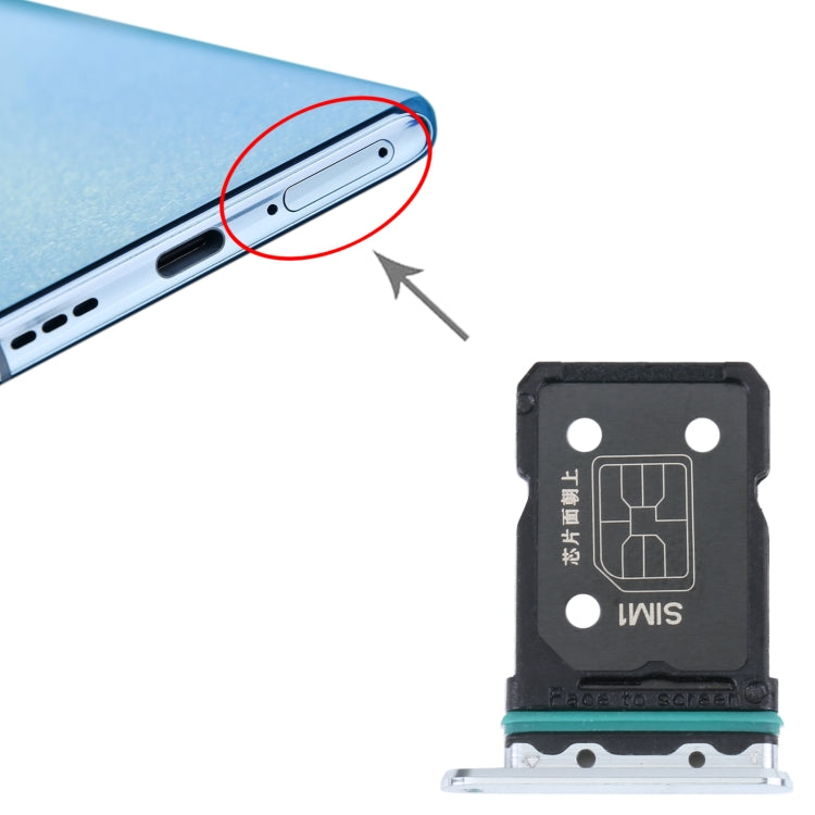 Pour OPPO Reno6 Pro + 5G Plateau de carte SIM + Plateau de carte SIM