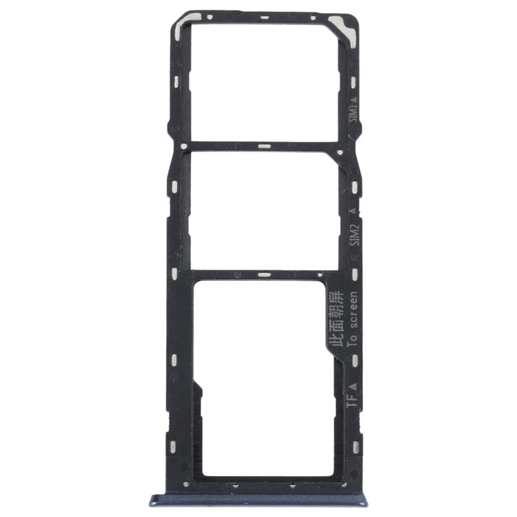 Pour OPPO A16K Plateau de carte SIM + Plateau de carte SIM + Plateau de carte Micro SD