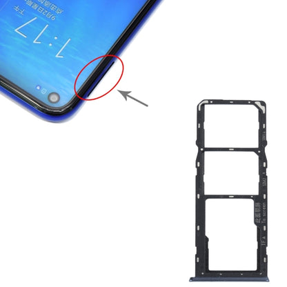 Pour OPPO A16K Plateau de carte SIM + Plateau de carte SIM + Plateau de carte Micro SD