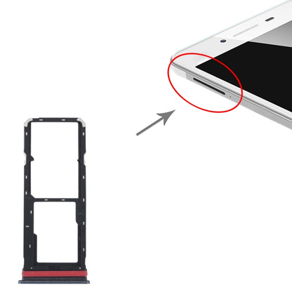 Pour vivo Y35 Plateau de carte SIM + Plateau de carte SIM + Plateau de carte Micro SD