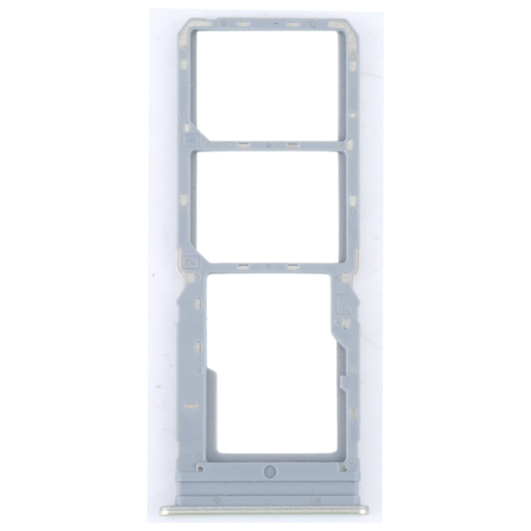 Pour vivo Y16 Plateau de carte SIM + Plateau de carte SIM + Plateau de carte Micro SD