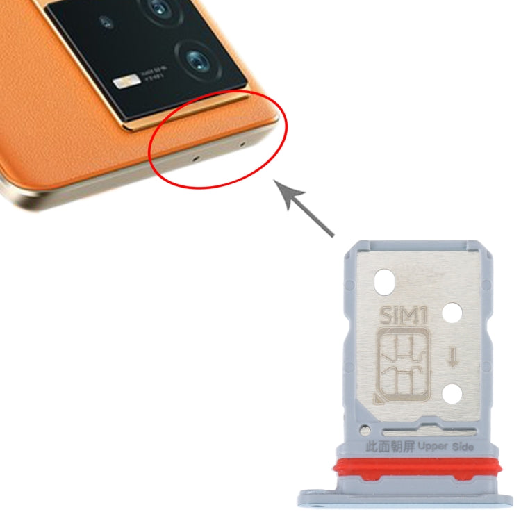 Pour vivo iQOO Neo6 plateau de carte SIM + plateau de carte SIM