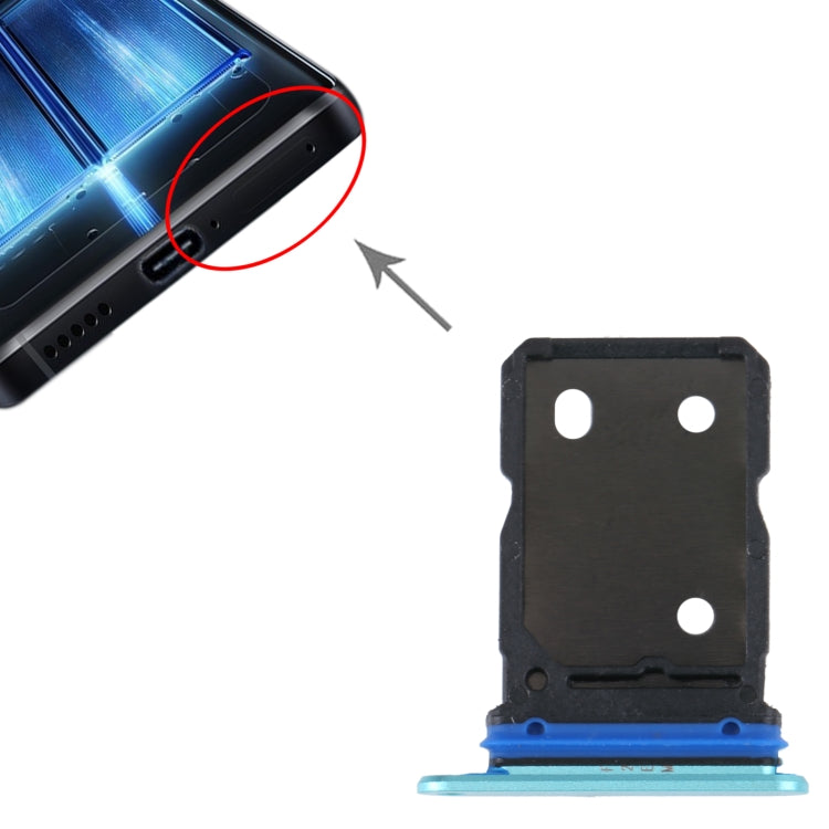 Pour vivo X80 Plateau de carte SIM + Plateau de carte SIM