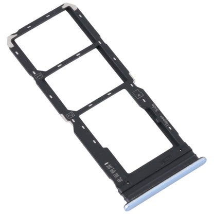Pour vivo Y21 2021 / Y21S / Y21T / Y21T inde plateau de carte SIM + plateau de carte SIM + plateau de carte Micro SD