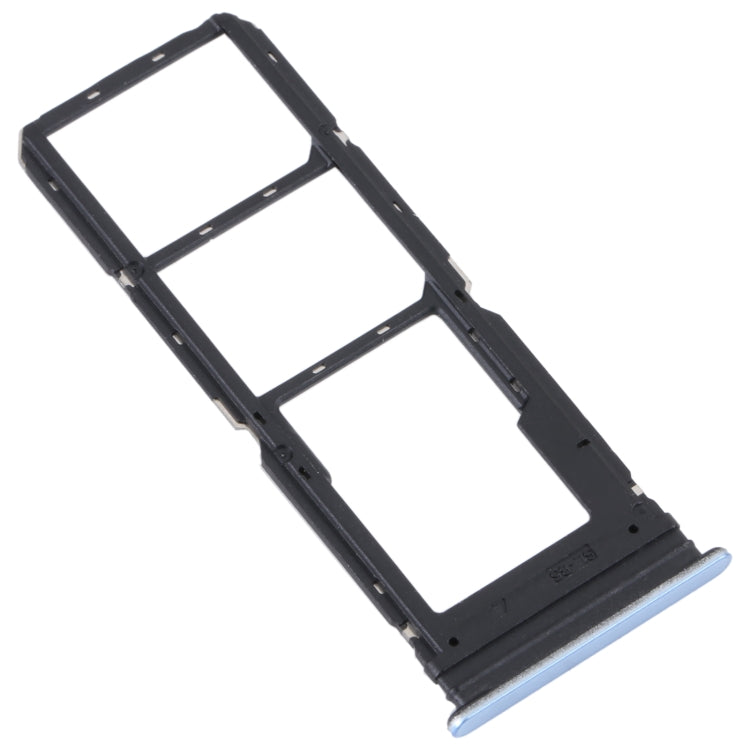 Pour vivo Y21 2021 / Y21S / Y21T / Y21T inde plateau de carte SIM + plateau de carte SIM + plateau de carte Micro SD