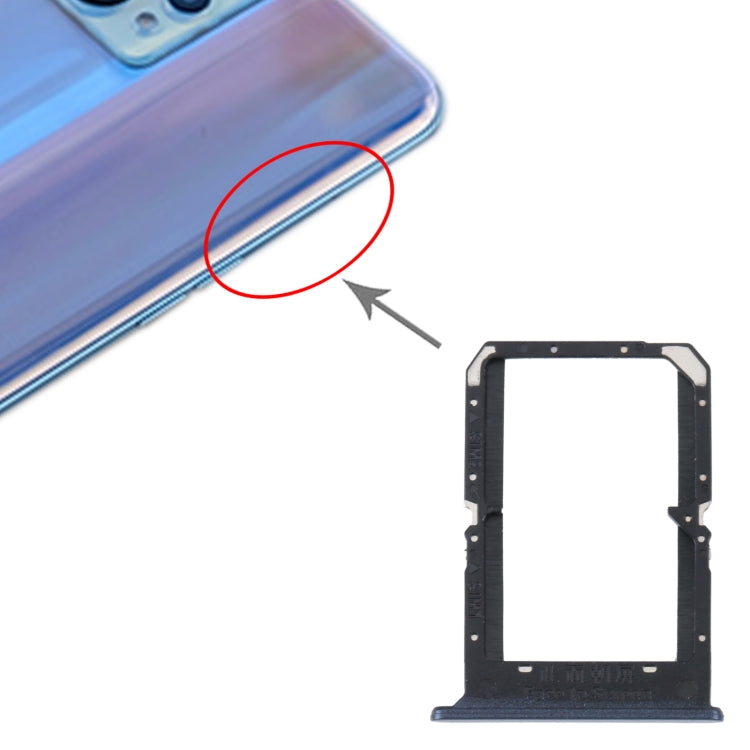 Pour Realme 9 Pro + plateau de carte SIM + plateau de carte SIM, For Realme 9 Pro+