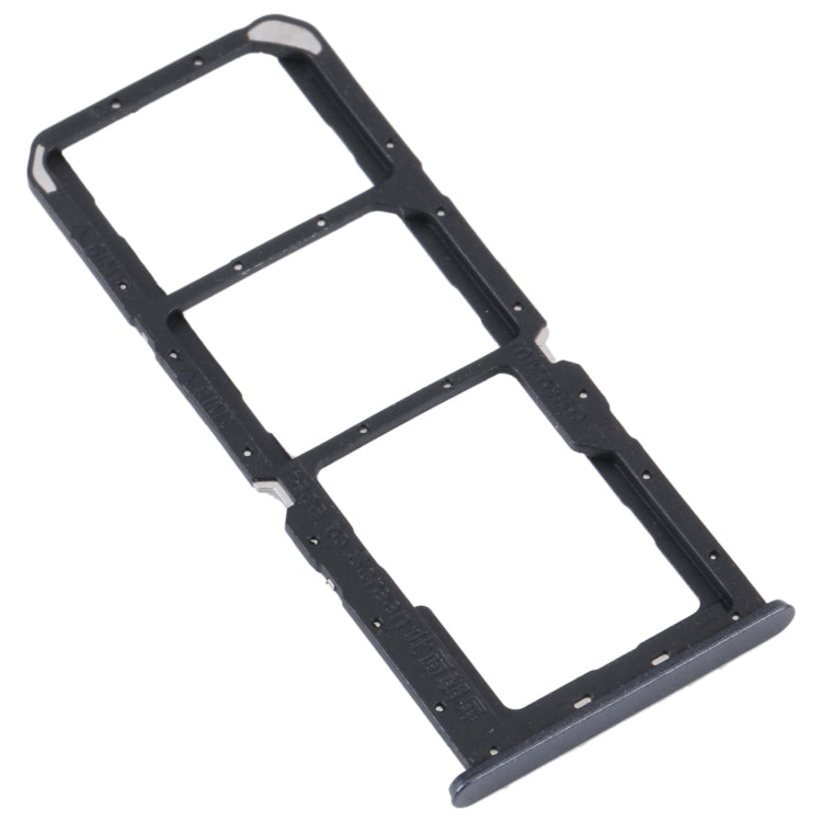 Pour Realme C30 Plateau de carte SIM + Plateau de carte SIM + Plateau de carte Micro SD, For Realme C30