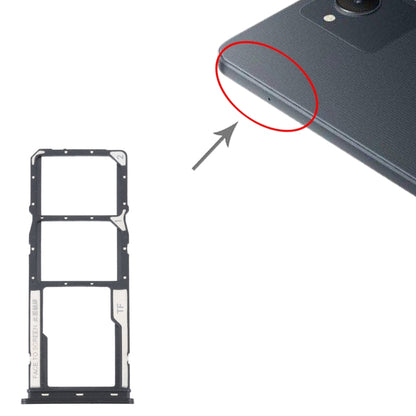 Pour Xiaomi Redmi A1 2022 / Redmi A1+ Plateau pour carte SIM + Plateau pour carte SIM + Plateau pour carte Micro SD