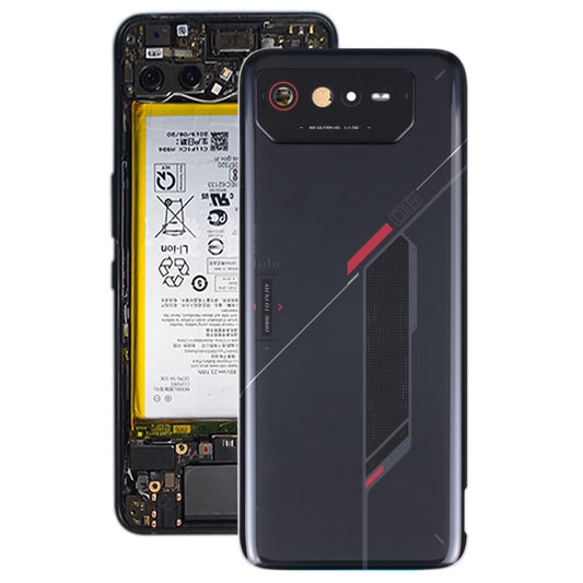 Cache arrière de batterie en verre pour téléphone Asus ROG 6 AI2201-C AI2201-F