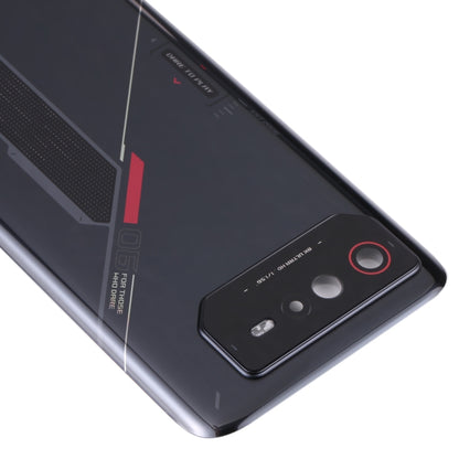 Cache arrière de batterie en verre pour téléphone Asus ROG 6 AI2201-C AI2201-F
