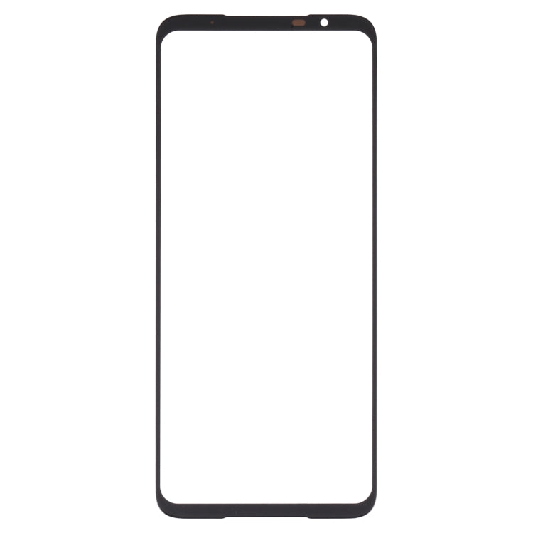 Lentille extérieure en verre pour écran avant Asus ROG Phone 5 Pro ZS673KS, avec adhésif optiquement transparent OCA