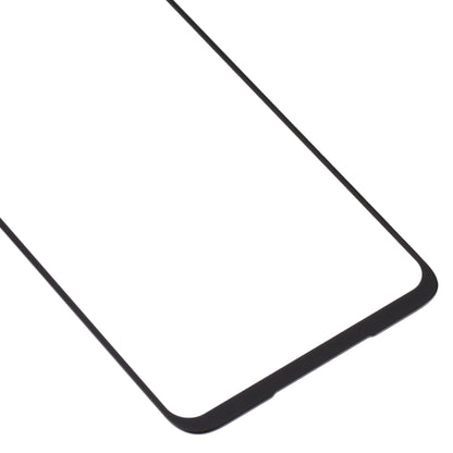 Pour Asus ROG Phone 5S / 5S Pro ZS676KS lentille extérieure en verre de l'écran avant avec adhésif OCA optiquement transparent