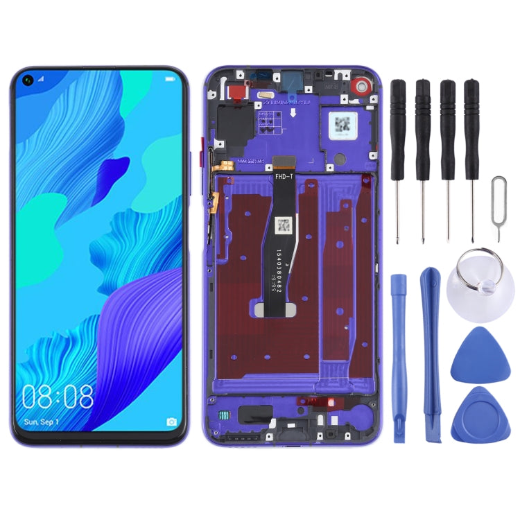 Écran LCD d'origine pour Honor 20/Huawei Nova 5T, assemblage complet avec cadre