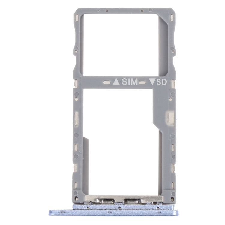 Pour TCL 10 SE T766H plateau de carte SIM d'origine + plateau de carte SIM/Micro SD
