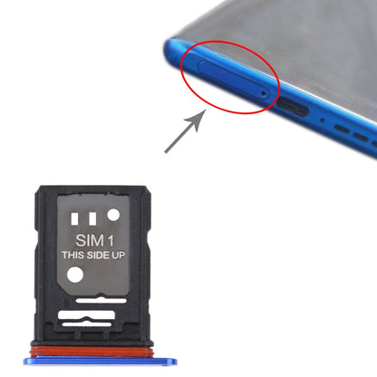Pour TCL 10 Plus plateau de carte SIM d'origine + plateau de carte SIM/Micro SD
