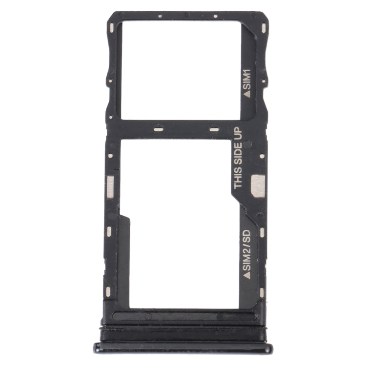 Pour TCL 20 5G plateau de carte SIM d'origine + plateau de carte SIM/Micro SD