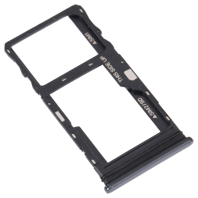 Pour TCL 20 5G plateau de carte SIM d'origine + plateau de carte SIM/Micro SD