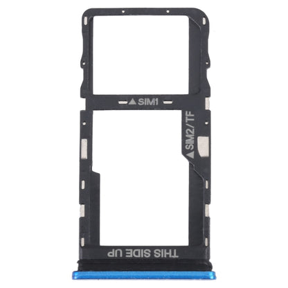 Pour TCL 20 5G plateau de carte SIM d'origine + plateau de carte SIM/Micro SD