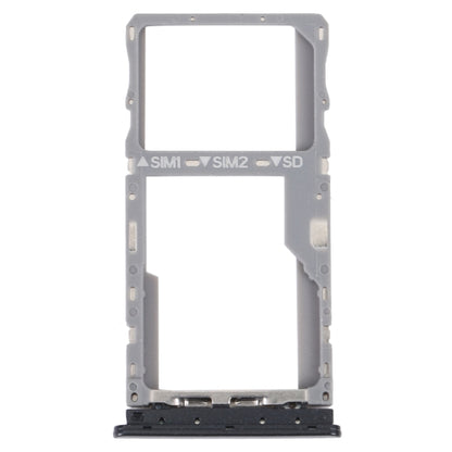 Pour TCL 20 SE plateau de carte SIM d'origine + plateau de carte SIM/Micro SD