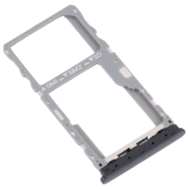 Pour TCL 20 SE plateau de carte SIM d'origine + plateau de carte SIM/Micro SD