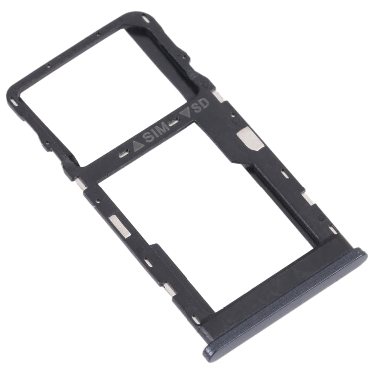 Pour TCL 20 R 5G plateau de carte SIM d'origine + plateau de carte Micro SD