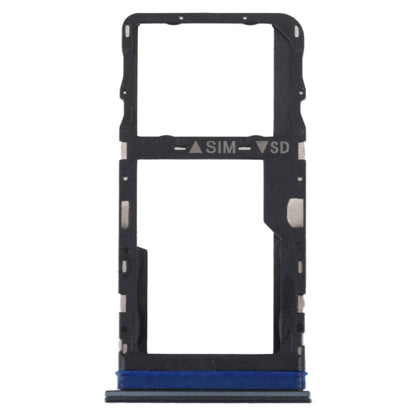 Pour TCL 30 / 30+ / 30 5G Plateau de carte SIM d'origine + Plateau de carte Micro SD
