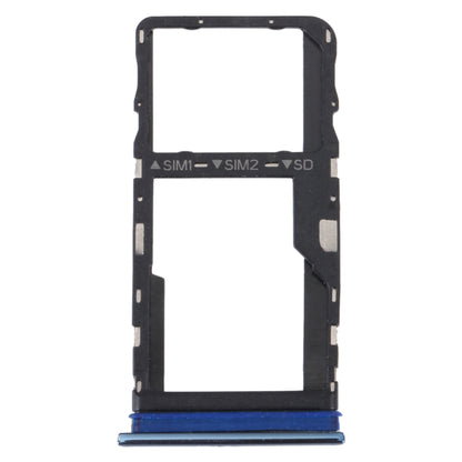 Pour TCL 30 / 30+ / 30 5G Plateau de carte SIM d'origine + Plateau de carte Micro SD