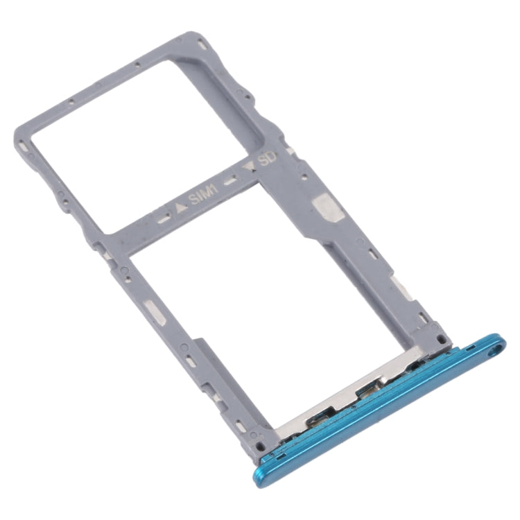 Pour Alcatel 3L 2020 Plateau de carte SIM d'origine + Plateau de carte Micro SD