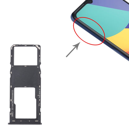 Pour Alcatel 1V 2021 plateau de carte SIM d'origine + plateau de carte Micro SD