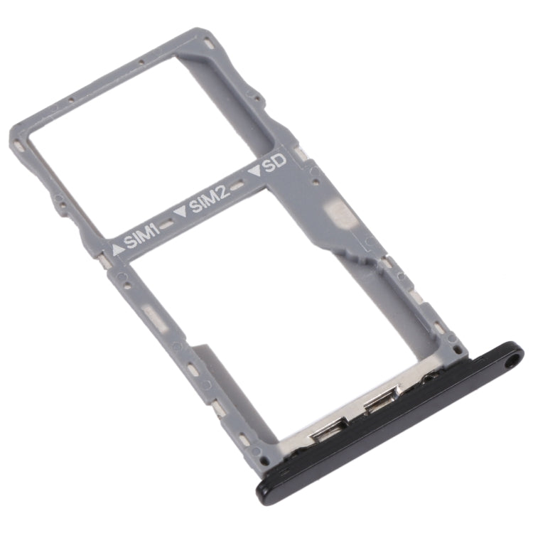 Pour Alcatel 3X 2019 plateau de carte SIM d'origine + plateau de carte SIM/Micro SD