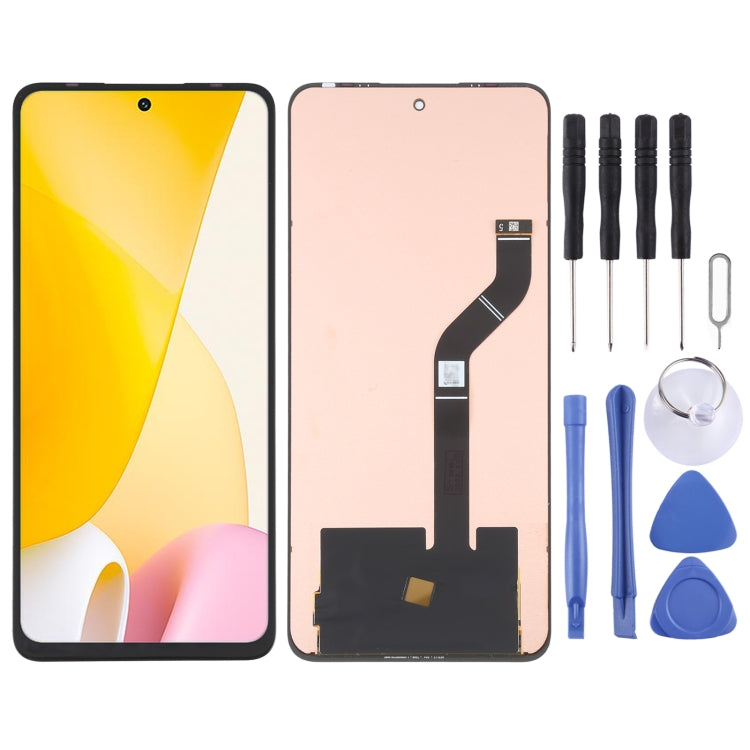 Écran LCD AMOLED d'origine pour Xiaomi 12 Lite avec assemblage complet de numériseur