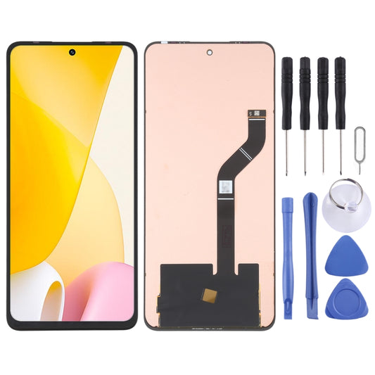Écran LCD AMOLED d'origine pour Xiaomi 12 Lite avec assemblage complet de numériseur