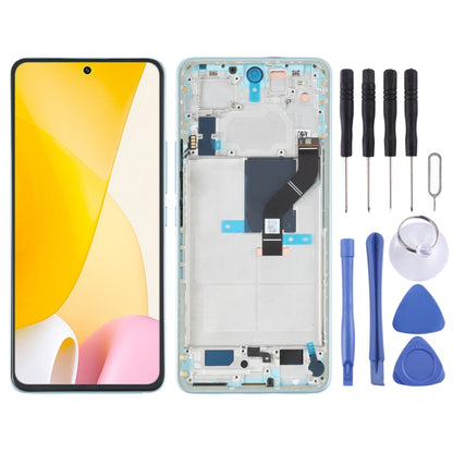 Écran LCD d'origine pour Xiaomi 12 Lite, assemblage complet avec cadre