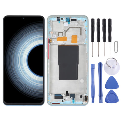 Écran LCD AMOLED d'origine pour Xiaomi Redmi K50 Ultra / 12T / 12T Pro, assemblage complet avec cadre, For Xiaomi Redmi K50 Ultra / 12T / 12T Pro (Original)